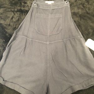 Black NWT Billabong Shortalls